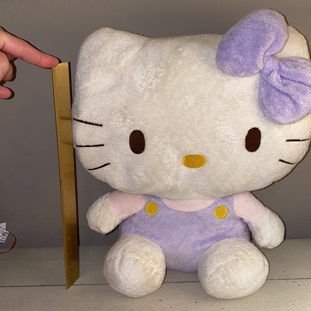 Ty Hello Kitty by Saurio 14” purple stuffed animal​​ - Picture 3 of 4